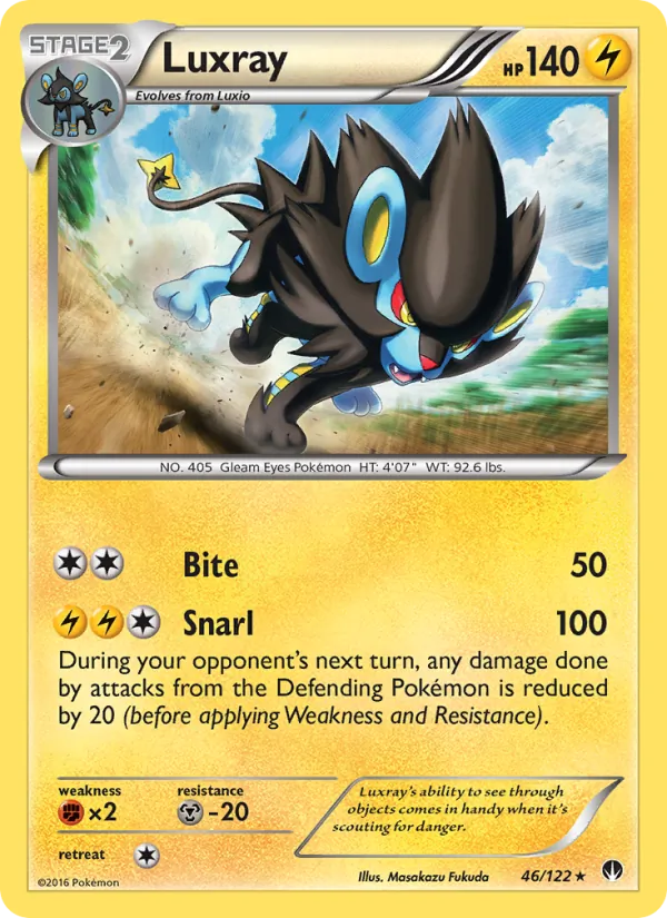 Luxray, BREAKpoint Nº 46