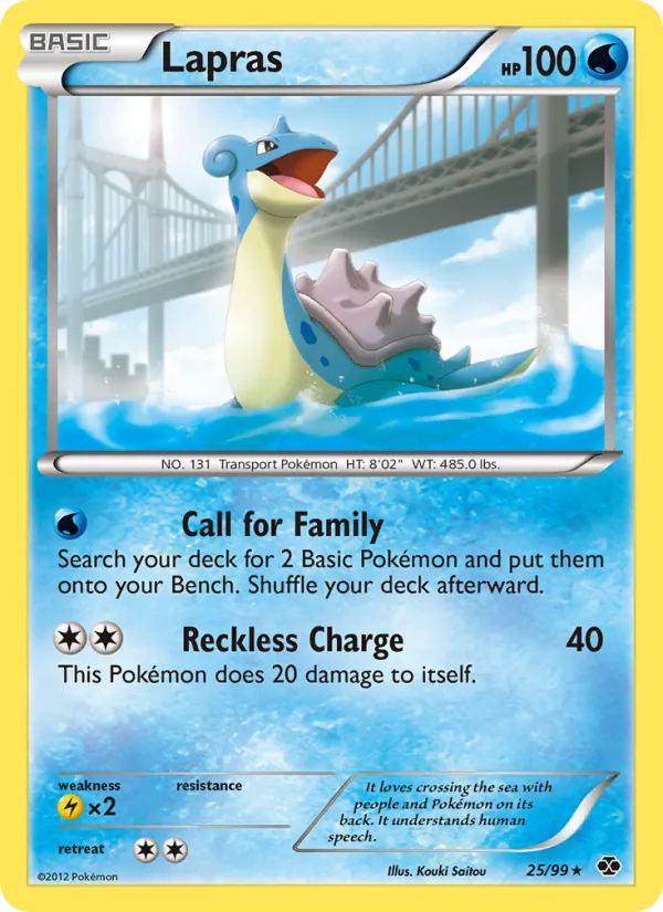 Lapras, Next Destinies Nº 25