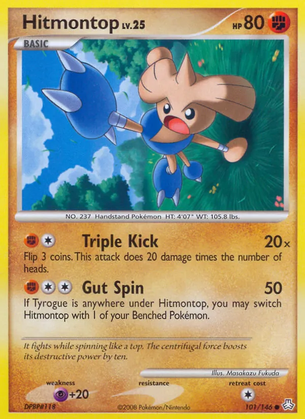 Hitmontop, Legends Awakened Nº 101