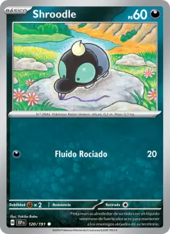 Shroodle, Chispas Fulgurantes Nº 120 Normal