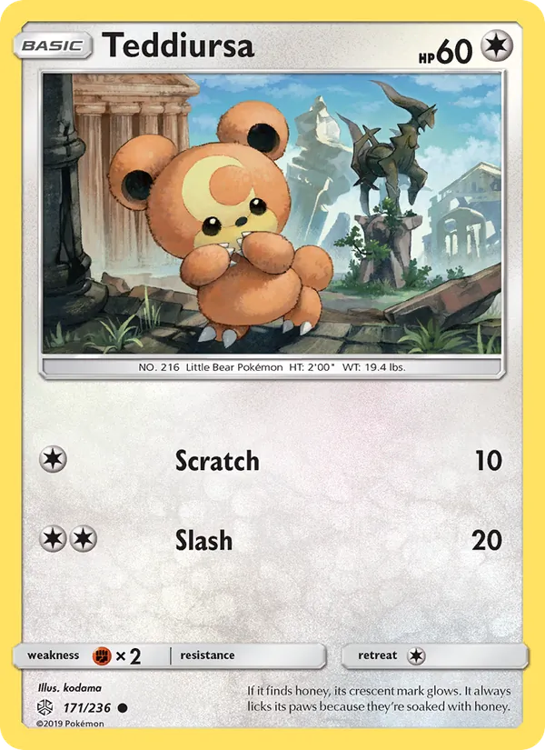 Teddiursa, Cosmic Eclipse Nº 171
