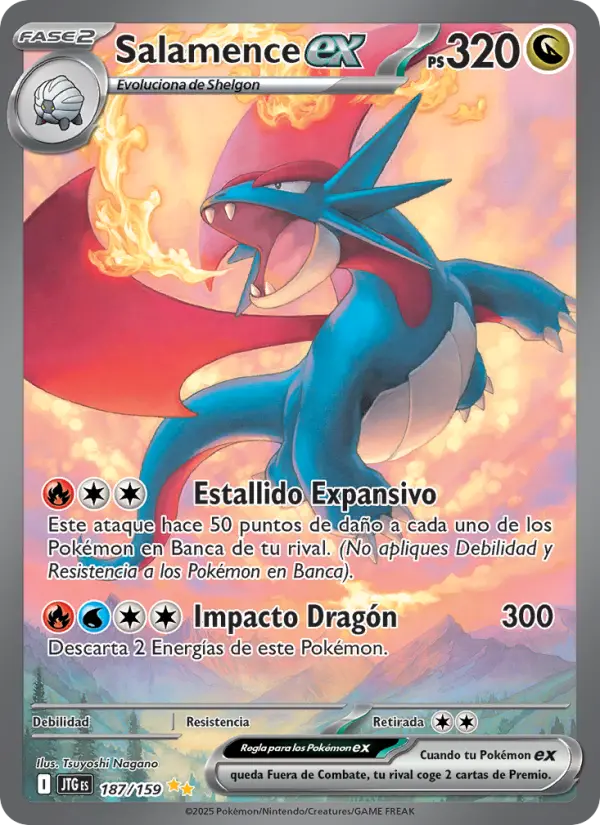 Salamence ex, Juntos de Aventuras No. 187