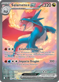 Salamence ex, Juntos de Aventuras Nº 187 Holo