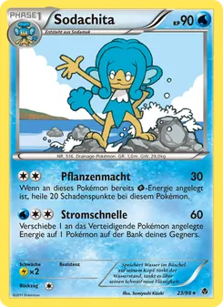 Sodachita, Aufstreben der Mächtigen No. 23 Normal