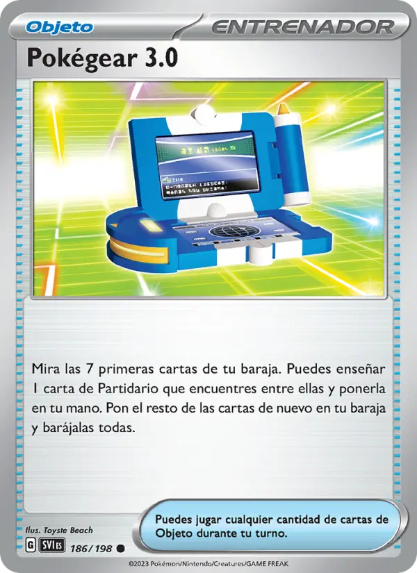 Pokégear 3.0, Escarlata y Púrpura No. 186