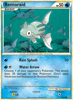 Remoraid, Unleashed No. 59 Normal