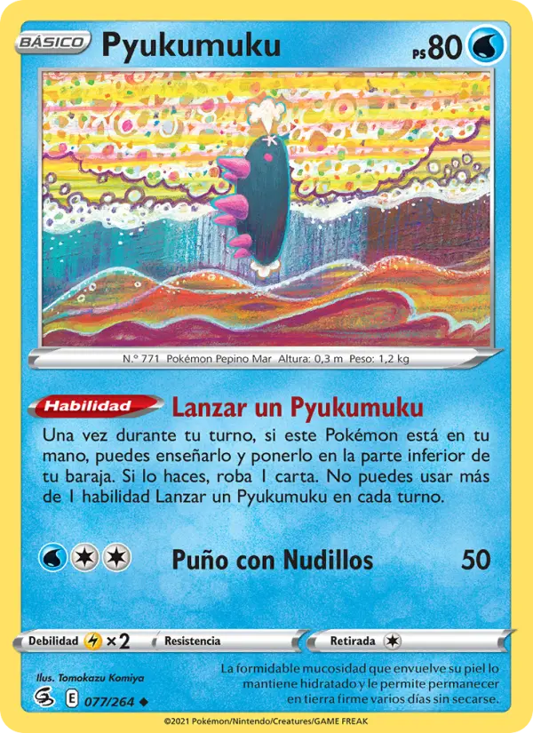 Pyukumuku, Golpe Fusión Nº 77