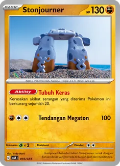 Stonjourner, Fuecoco & Ampharos ex No. 010 Normal