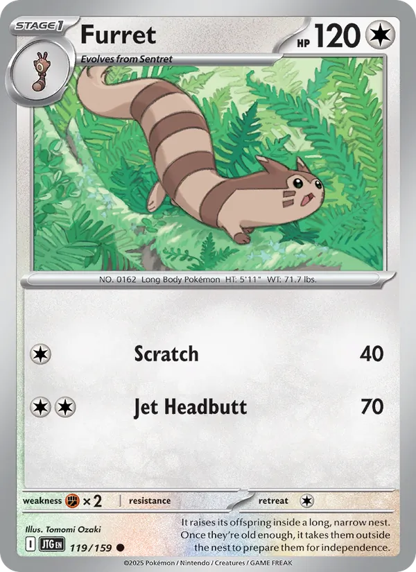 Furret, Journey Together No. 119