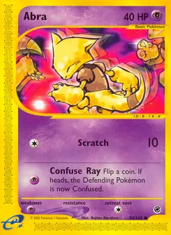 Abra, Expedition Base Set No. 93 Normal
