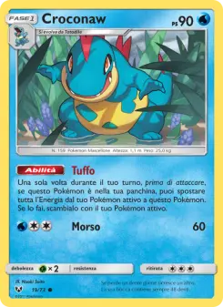 Croconaw, Leggende Iridescenti Nº 19 Normal