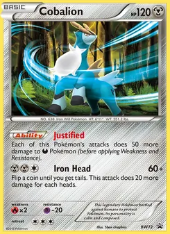 Cobalion, BW Black Star Promos No. BW72 Normal