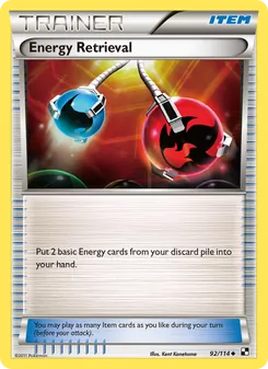 Energy Retrieval, Black & White Nº 92 Normal
