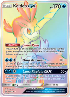 Keldeo GX, Sintonia Mentale No. 240 Normal