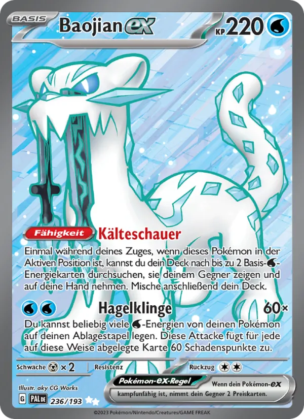 Baojian-ex, Entwicklungen in Paldea Nº 236