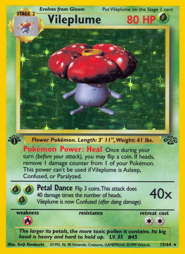 Vileplume, Jungle No. 15