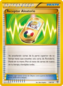 Receptor Aleatorio, Tormenta Plasma No. 138 Normal
