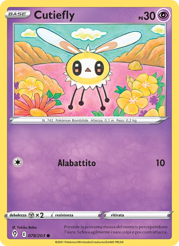 Cutiefly, Evoluzioni Eteree No. 78