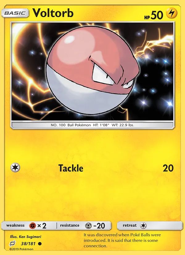 Voltorb, Team Up Nº 38