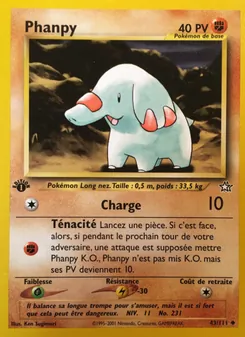 Phanpy, Neo Genesis Nº 43 Normal