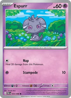 Espurr, Perfect Order No. 033 Normal
