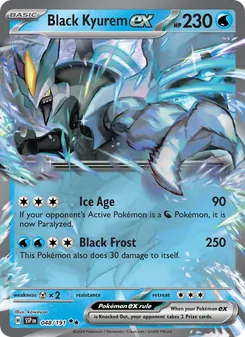 Black Kyurem ex, Surging Sparks No. 048
