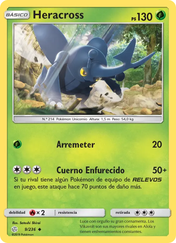 Heracross, Eclipse Cósmico Nº 9