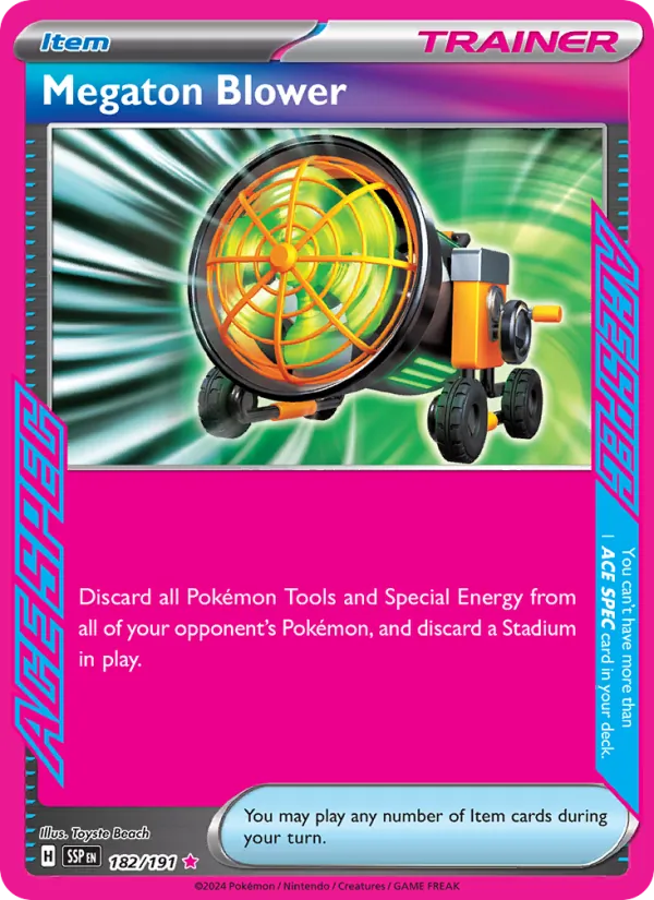 Megaton Blower, Surging Sparks Nº 182