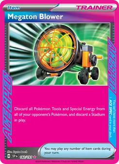 Megaton Blower, Surging Sparks No. 182 Holo