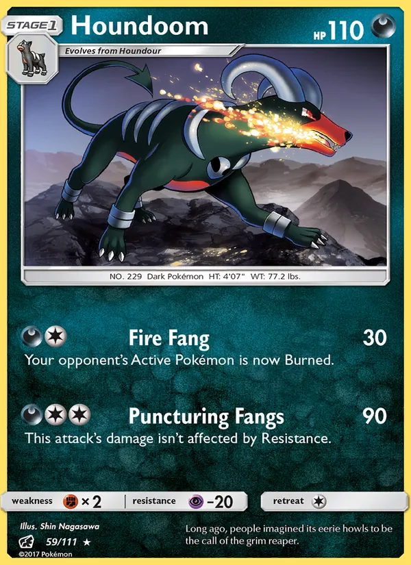 Houndoom, Crimson Invasion Nº 59