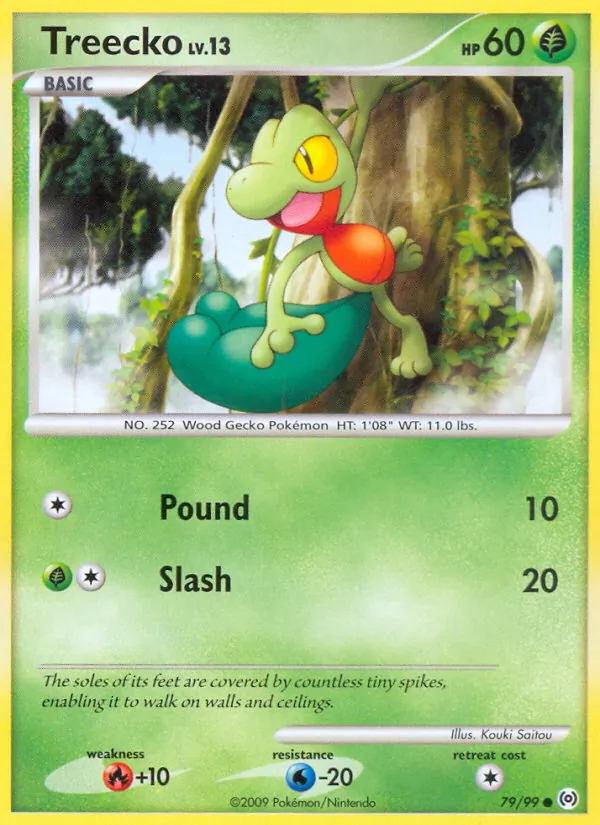 Treecko, Arceus No. 79