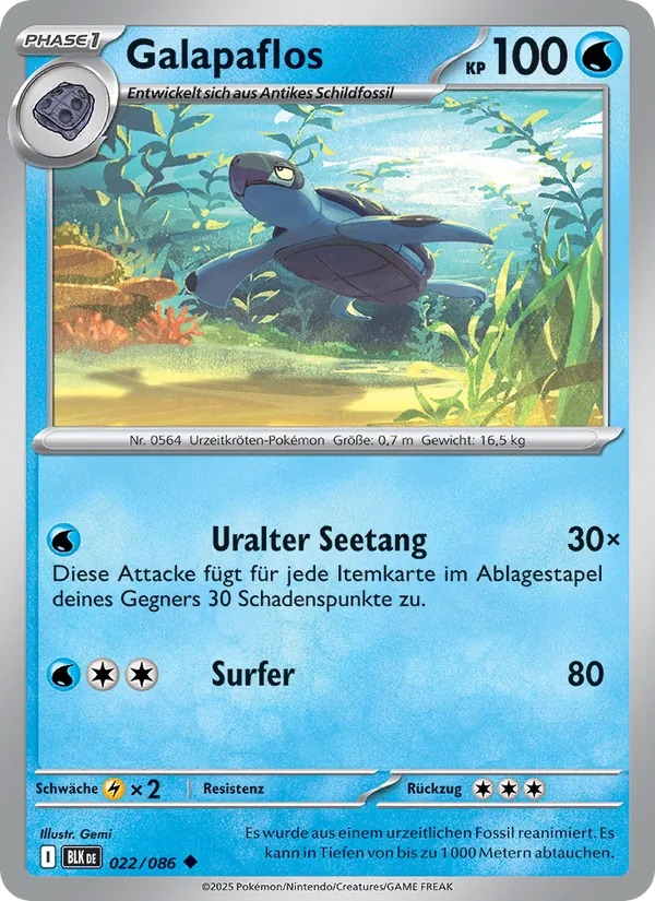 Galapaflos, Schwarze Blitze No. 022