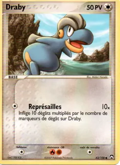Draby, EX Gardiens du Pouvoir Nº 43 Normal