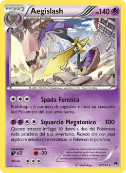 Aegislash, Turbo Crash Nº 62 Normal