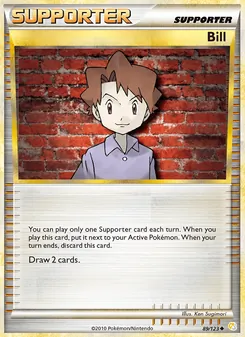 Bill, HeartGold SoulSilver No. 89 Normal