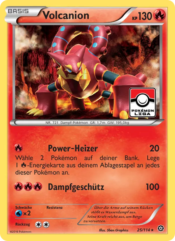 Volcanion, Dampfkessel No. 25