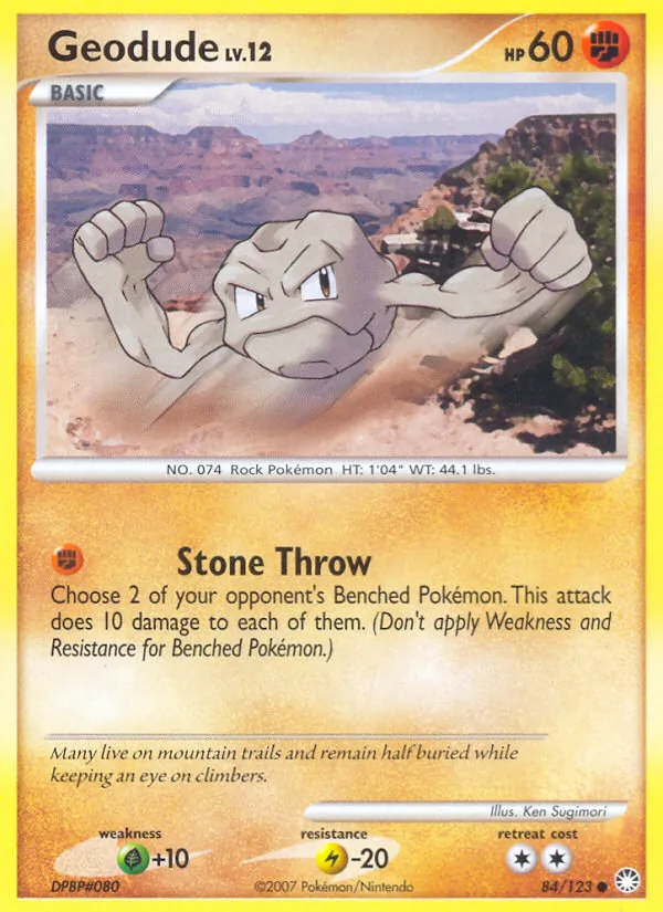 Geodude, Mysterious Treasures No. 84