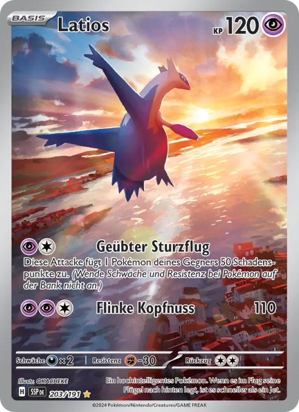 Latios, Stürmische Funken No. 203