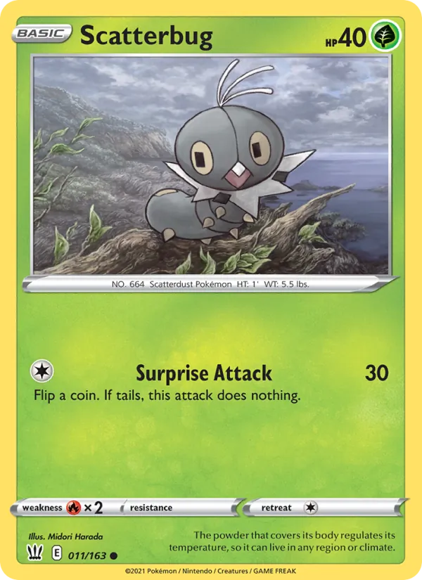 Scatterbug, Battle Styles No. 11