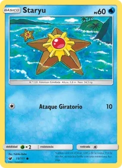 Staryu, Invasión Carmesí No. 15 Normal