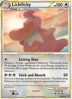 Lickilicky, Triumphant No. 38 Normal