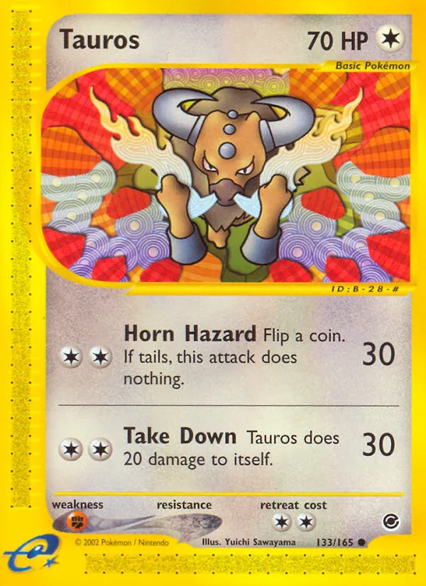 Tauros, Expedition Base Set No. 133