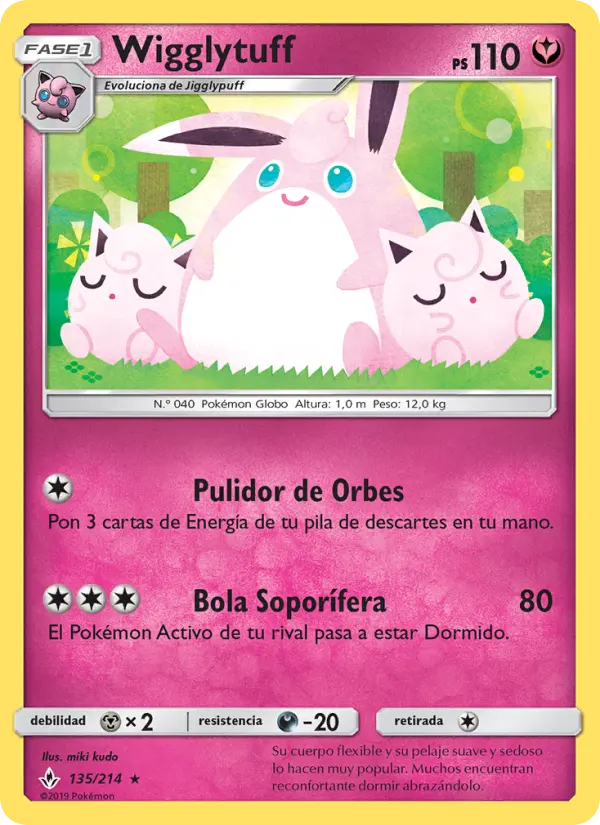 Wigglytuff, Vínculos Indestructibles No. 135