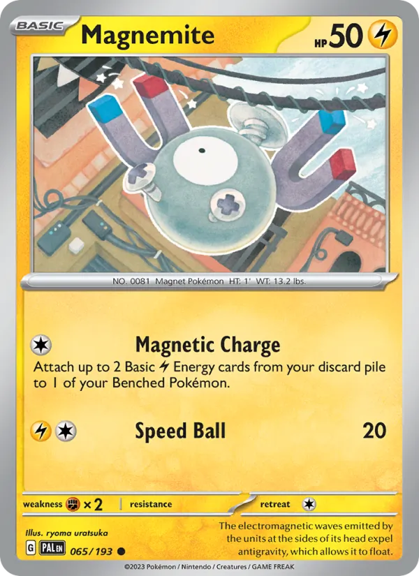 Magnemite, Paldea Evolved No. 065