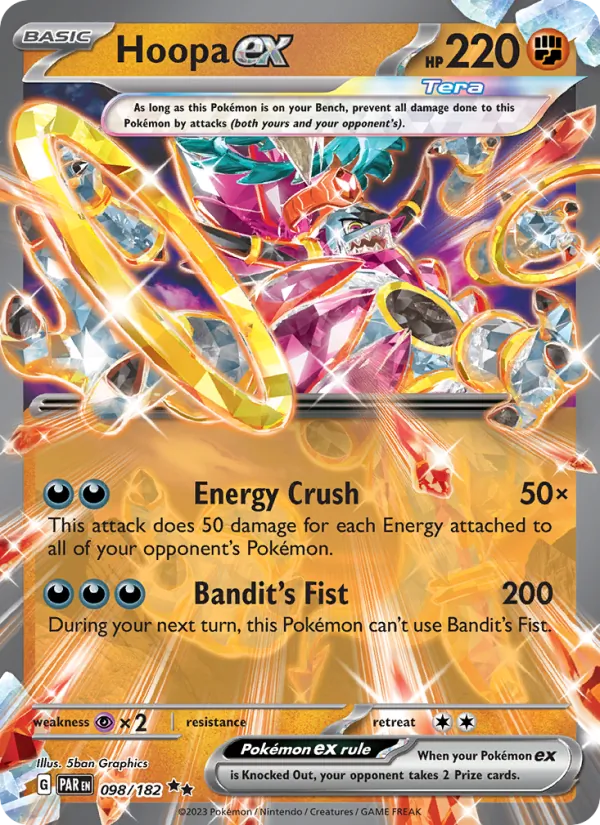 Hoopa ex, Paradox Rift Nº 098