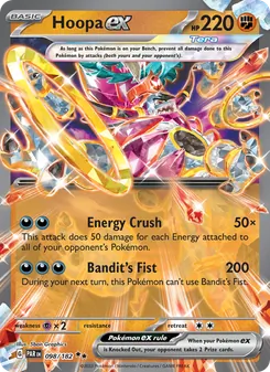 Hoopa ex, Paradox Rift Nº 098 Holo