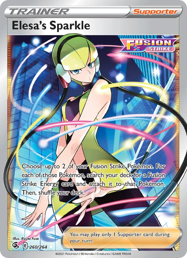 Elesa's Sparkle, Fusion Strike No. 260