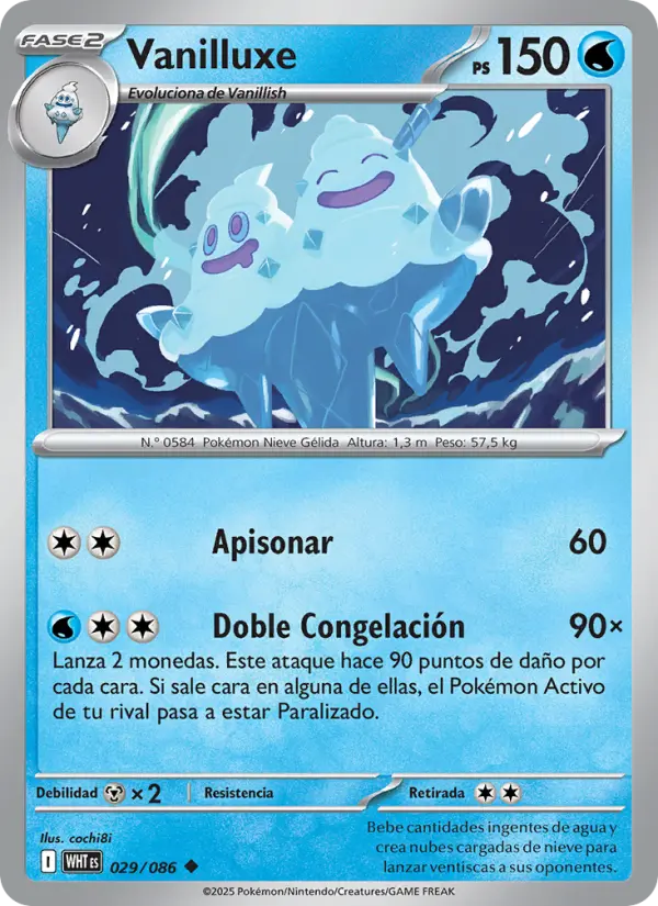 Vanilluxe, Llama Blanca No. 029