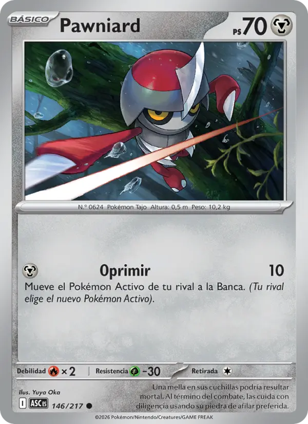 Pawniard, Héroes Ascendentes Nº 146