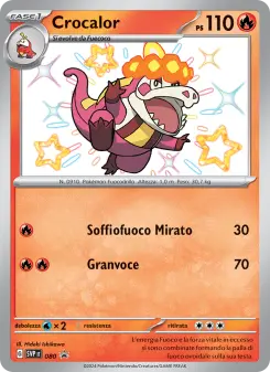 Crocalor, SVP Black Star Promos No. 080 Holo
